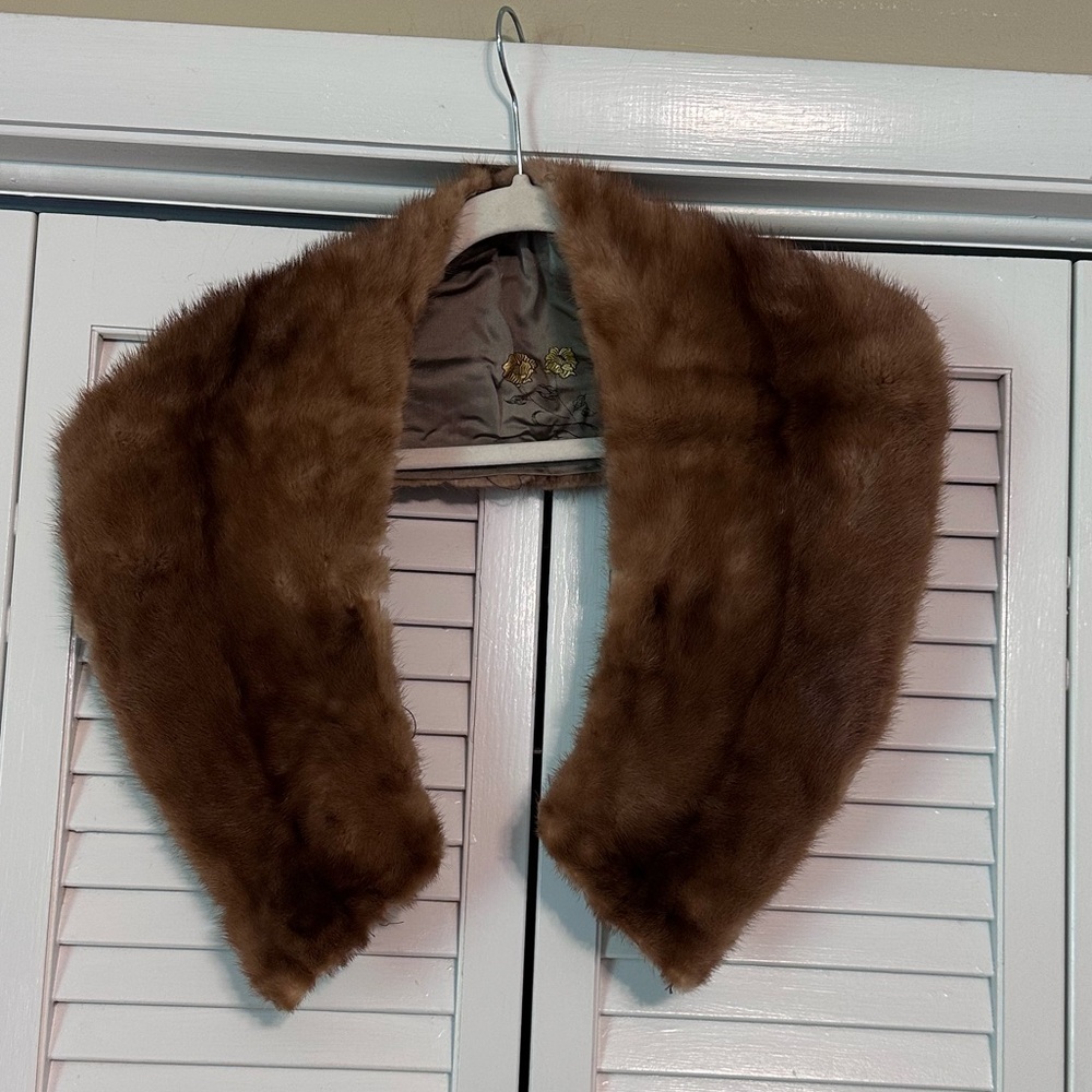 Vintage Mink Collar